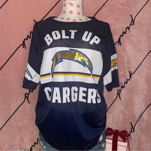 D22 RARE Limited Edition  VICTORIA'S SECRET PINK Chargers Jersey NFL Football M